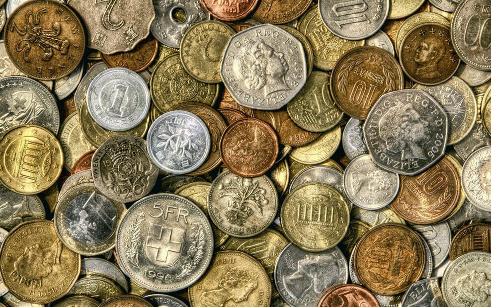 Laimīgās monētas ir finansiālās labklājības simbols